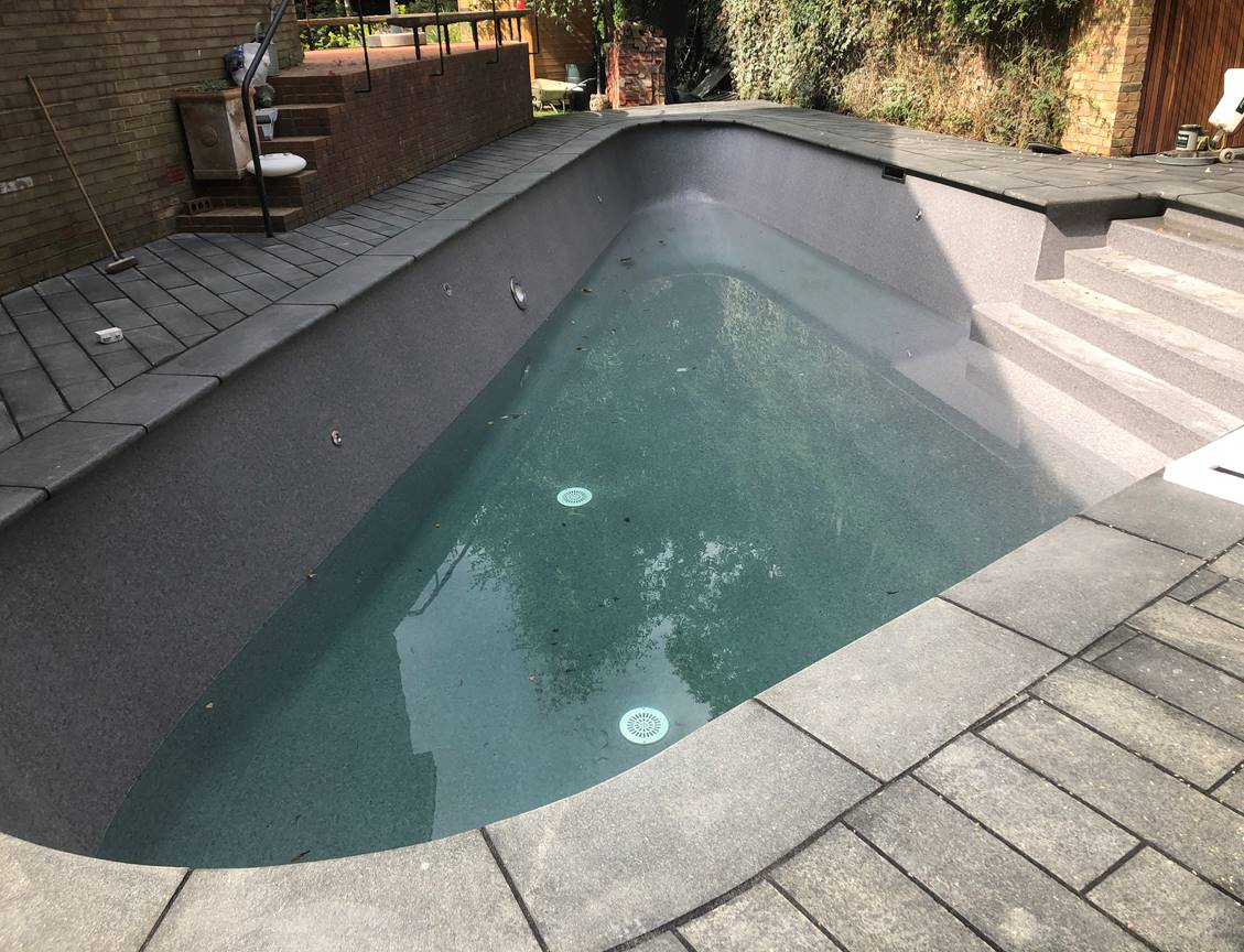 Outdated Pool Stunning Restoration of Damaged 40 Year Old Pool - Portfolio | London ...