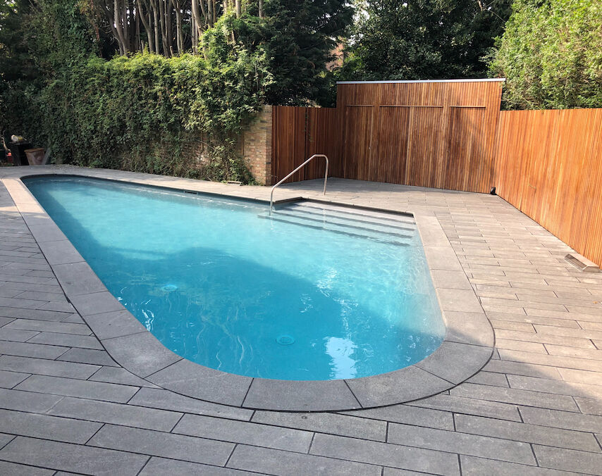 Outdated Pool Stunning Restoration of Damaged 40 Year Old Pool - Portfolio | London ...
